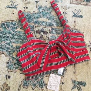 RARE NWT People People Beach Crop/Bralette